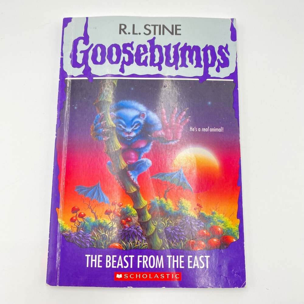 Goosebumps The Beast From The‎ East R.L. Stine Kids Horror Book Paperback
